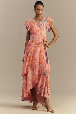 Hutch Cataline Sweetheart Strapless Maxi Dress