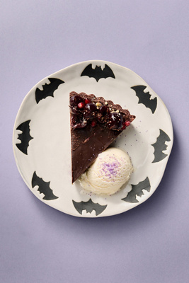 Anthropologie Vida Icon Dessert Plate: Halloween Edition In Multi