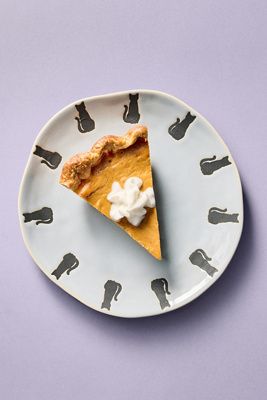 Anthropologie Vida Icon Dessert Plate: Halloween Edition In Multi