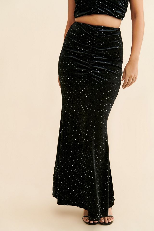 4th & Reckless Dunst Ruched Maxi Skirt #2