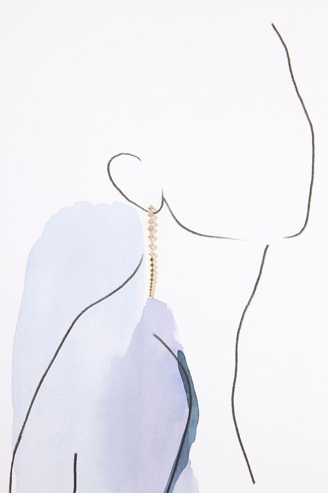 Maison Irem Impressed Drop Earrings #2