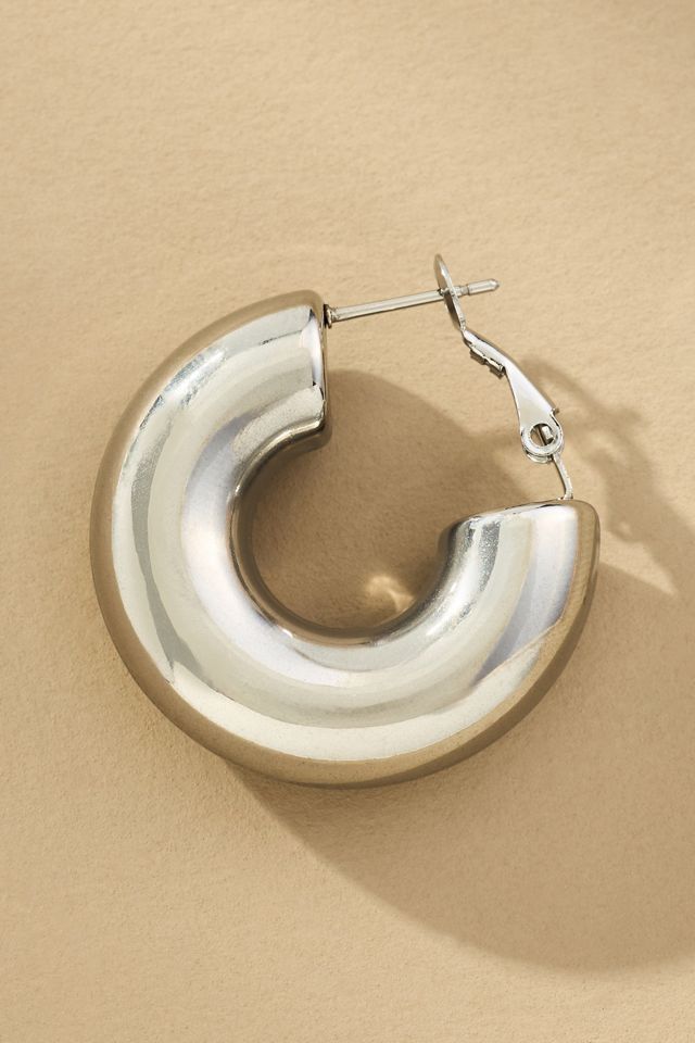 Maison Irem Chunky Hoop Earrings #1