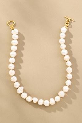 MAISON IREM PEARL CHOKER NECKLACE 