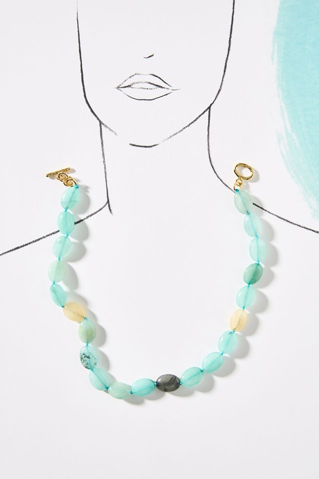 Maison Irem Lenox Stone Necklace #2