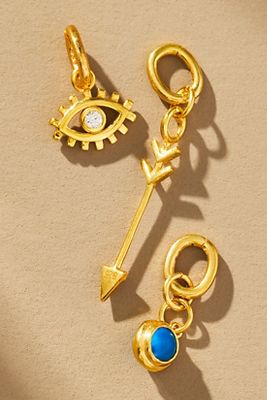 MAISON IREM JUAN ATTACHABLE CHARMS, SET OF 3 