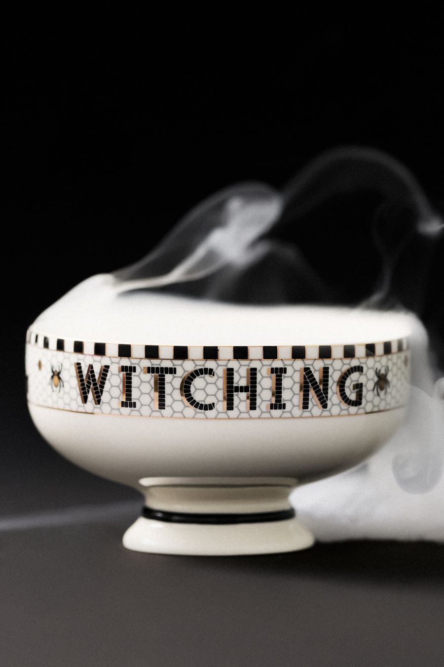 Bistro Tile Halloween Nut Bowl from Anthropologie