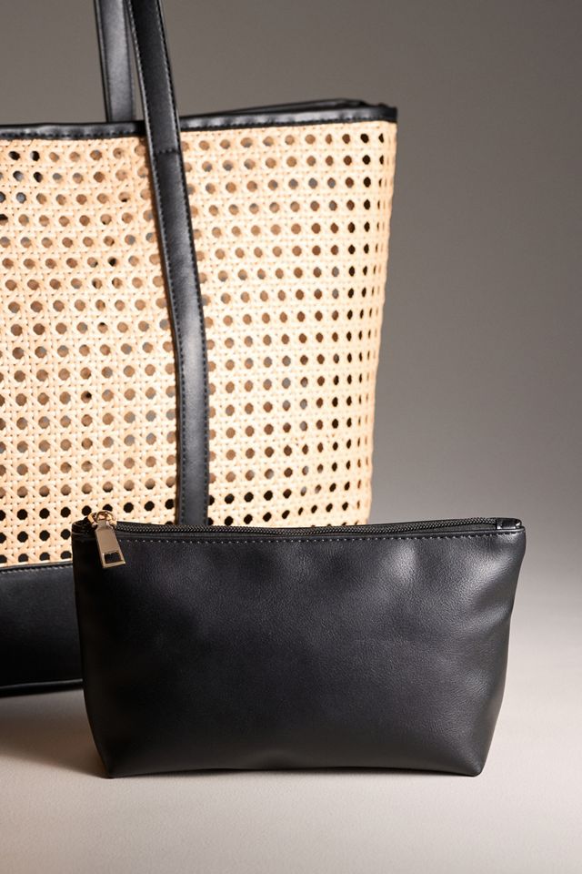 Shiraleah Soleil Rattan Tote #4
