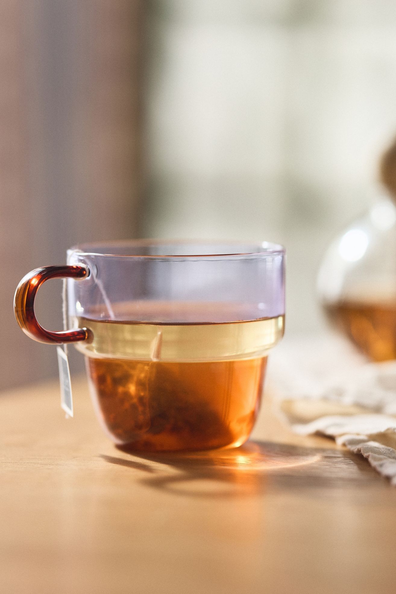 Celia Glass Mug - Orange, Standard, One Size