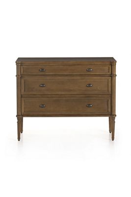 Toulouse Toasted Oak Three-Drawer Dresser
