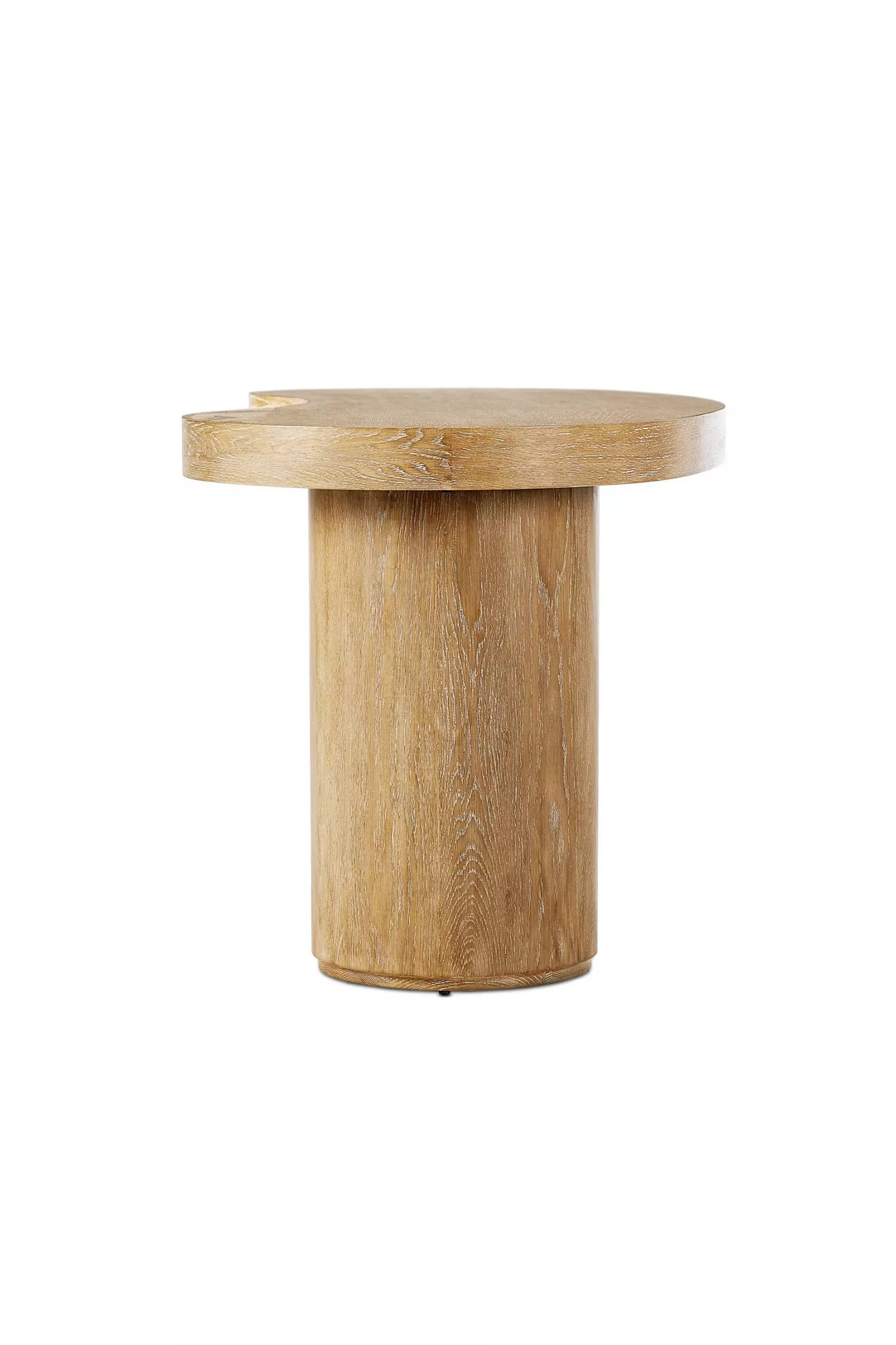 Leeds Oak Wood Desk - thumbnail 3