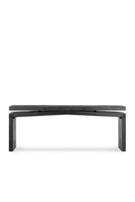 Matthes 79" Reclaimed Pine Wood Console Table