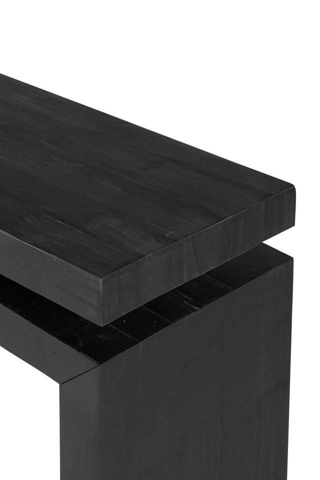 Matthes 79" Reclaimed Pine Wood Console Table #5