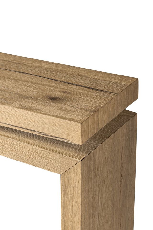 Matthes 79" Wood Console Table #4