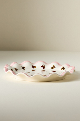 Anthropologie Georgie Stoneware Plate - Thumbnail 4