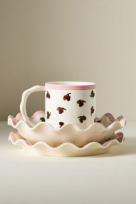 Anthropologie Georgie Stoneware Plate - Thumbnail 2