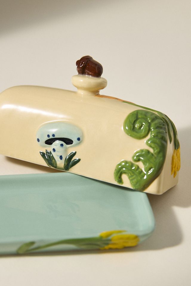 The Faye Icon Stoneware Butter Dish #2