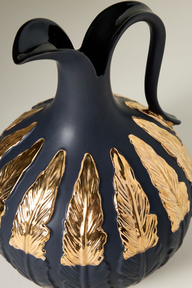 Catherine Martin Midnight Creatures Glazed Stoneware Pitcher #2