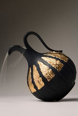 Catherine Martin Midnight Creatures Glazed Stoneware Pitcher