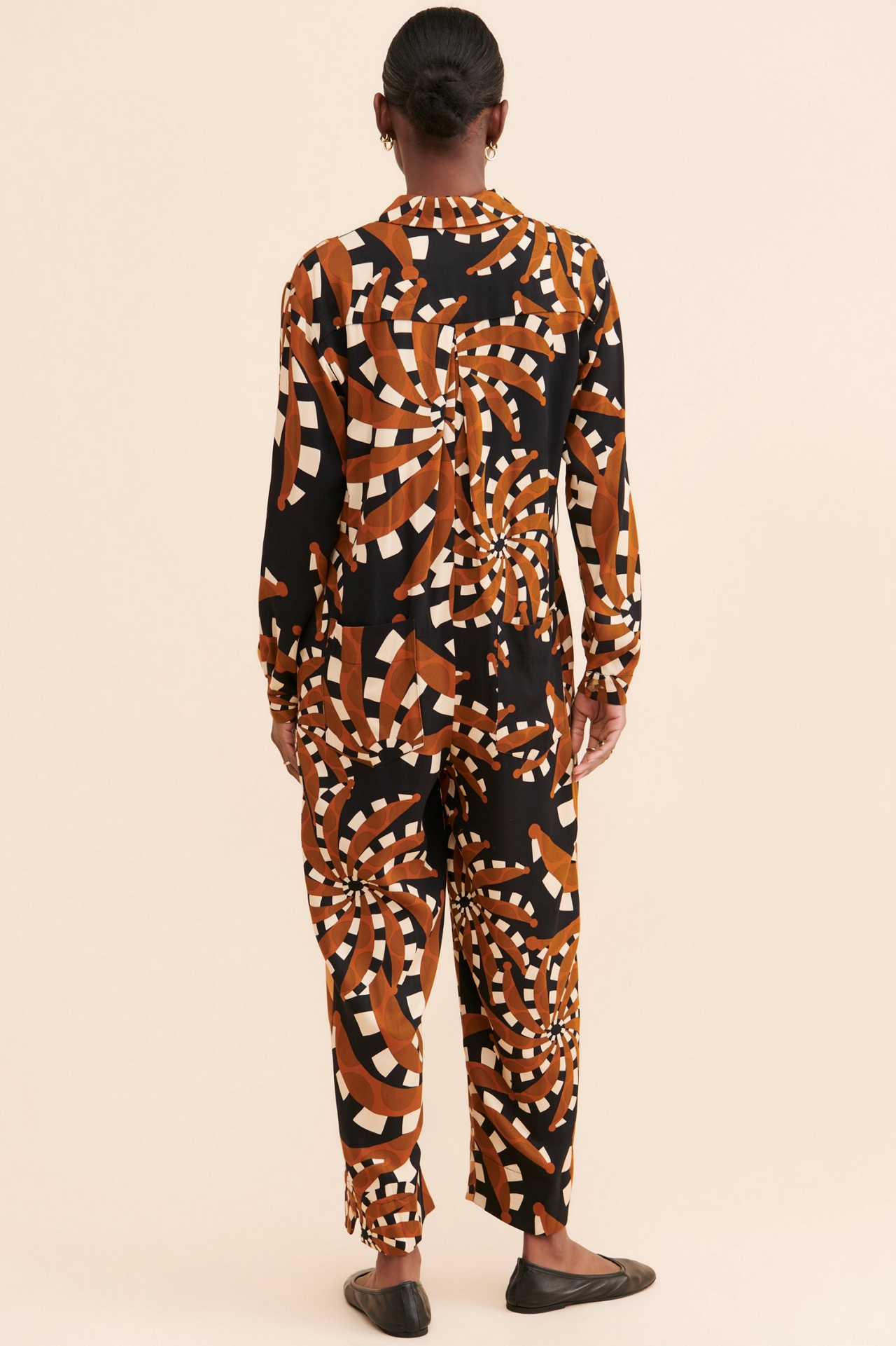 FARM Rio Mixed Banana Jumpsuit