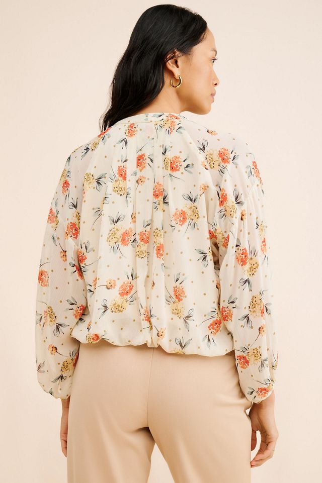 Dress Forum Floral Buttoned Blouse #1