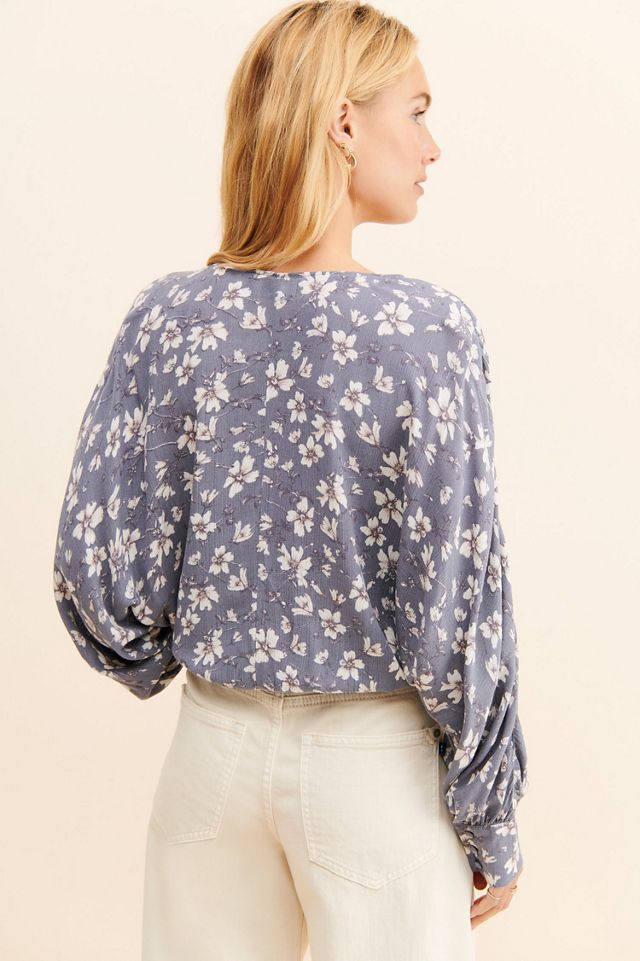 Dress Forum Floral Surplice Top #1