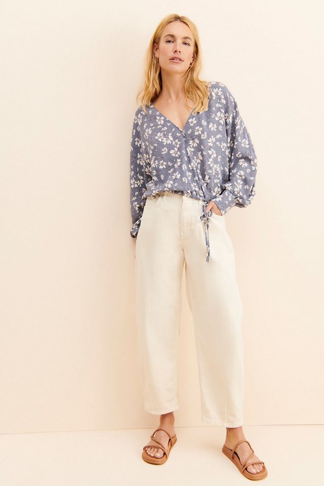 Dress Forum Floral Surplice Top #3