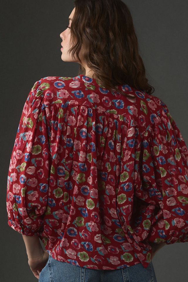 Pilcro The Sidney Batwing Blouse: Shrunken Edition #1