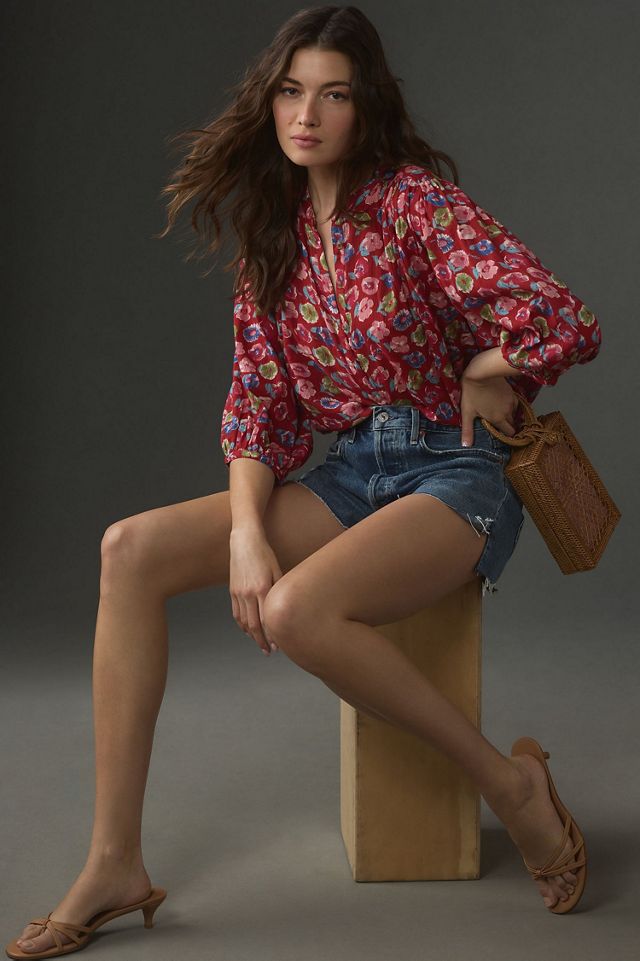 Pilcro The Sidney Batwing Blouse: Shrunken Edition #2