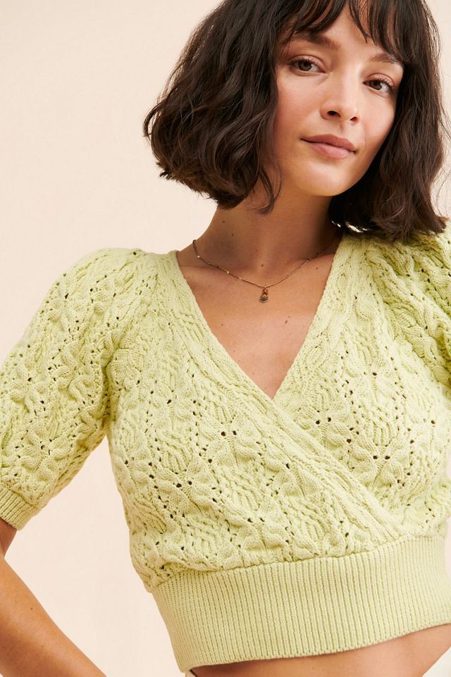ASTR the Label Elowen Cropped Sweater #2