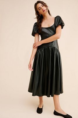 knee length dresses for ladies Lily Tiered Gauze Midi Dress main image 1