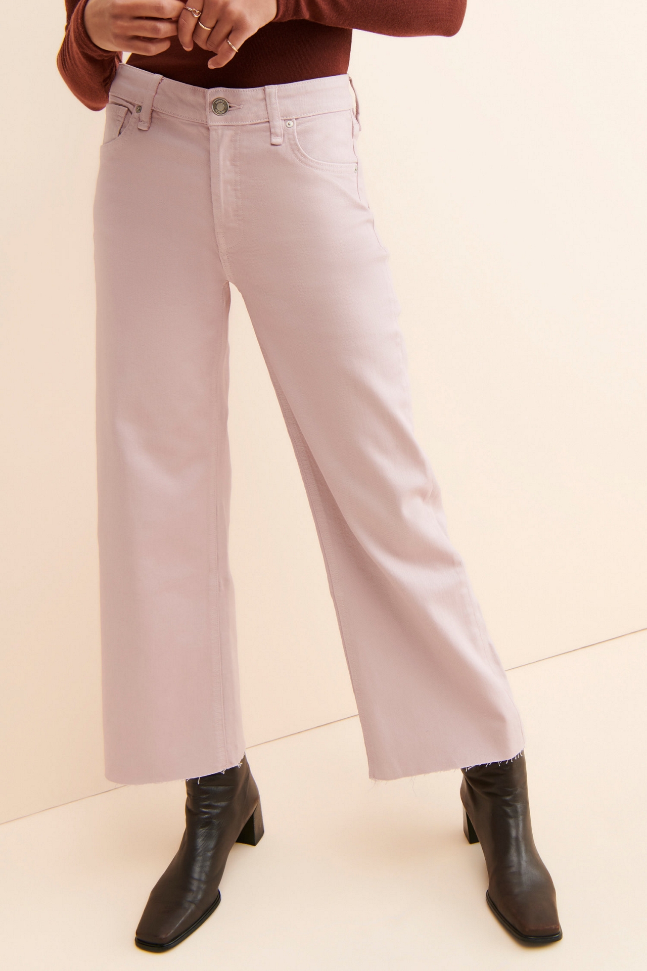 Hudson Rosie Wide Leg Jeans