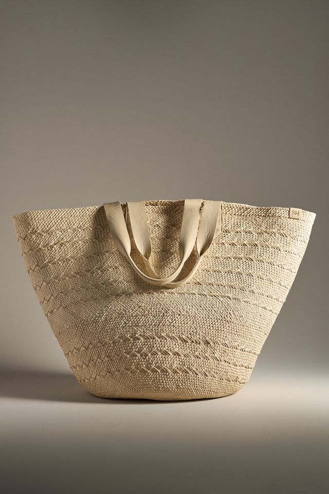 Soraya Hennessy XL Woven Tote #1