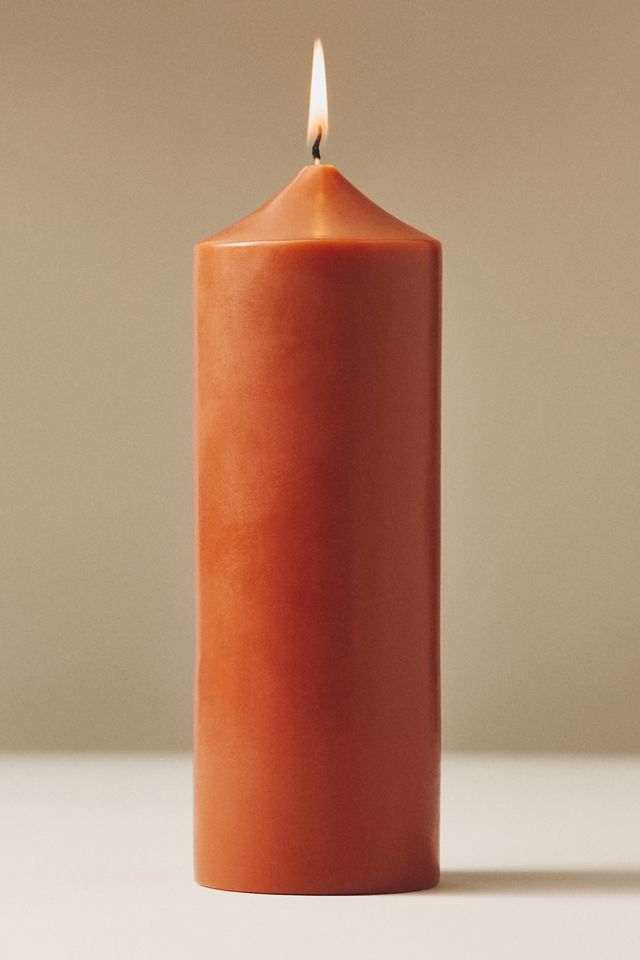 Smooth Pillar Candle #3