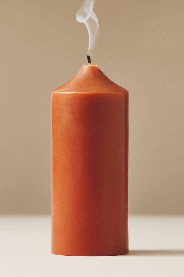 Smooth Pillar Candle #1