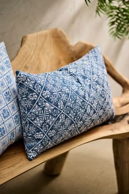 Calista Linen Printed Floral Pillow