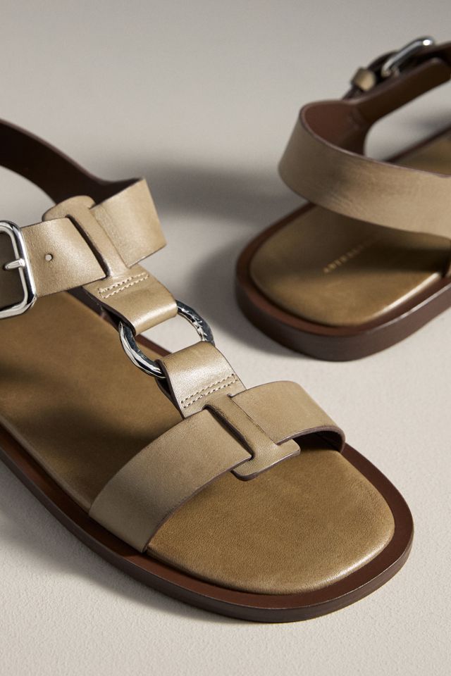 By Anthropologie Gladiator Ring Sandals