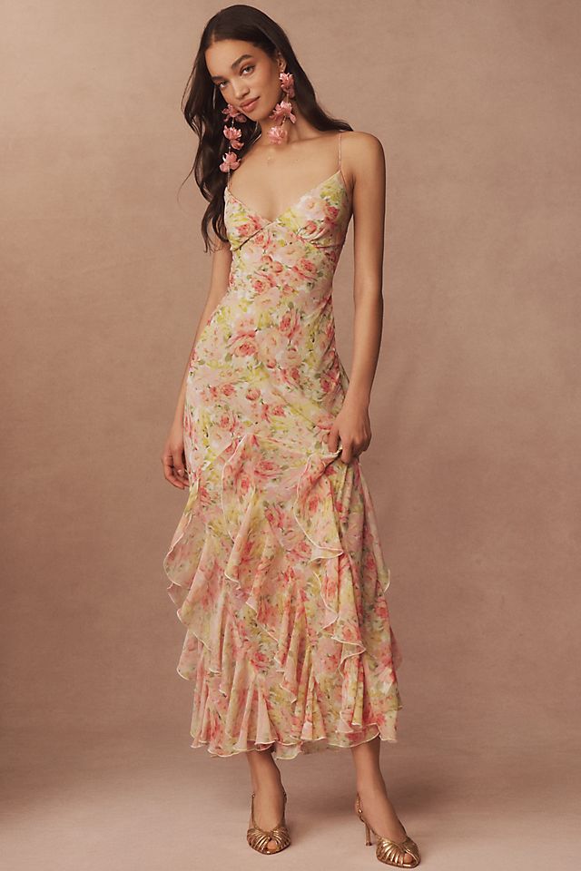 for love & lemons maxi dresses Jacqueline Dress Adjustable shoulder straps For Love & Lemons Elea
