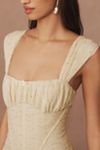 For Love & Lemons Erika Bustier Maxi Dress