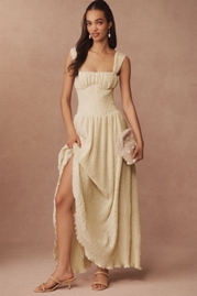 For Love & Lemons Erika Bustier Maxi Dress