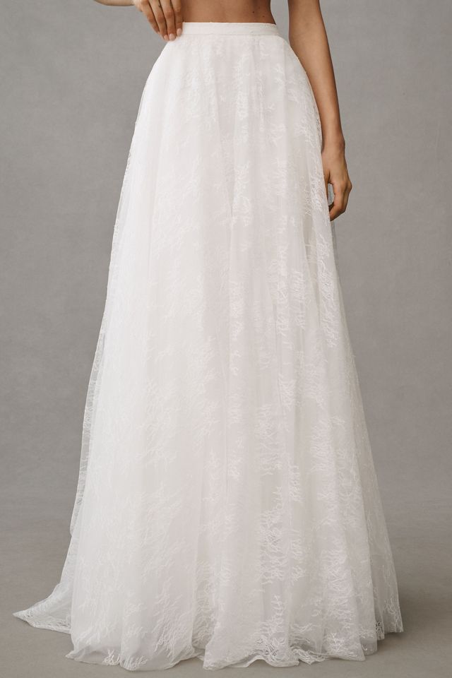 Watters Annet A-Line Maxi Skirt #1