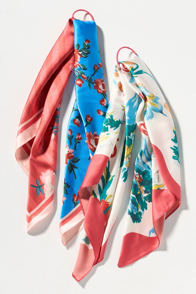 Nautical Hair Scarves, Set of 2