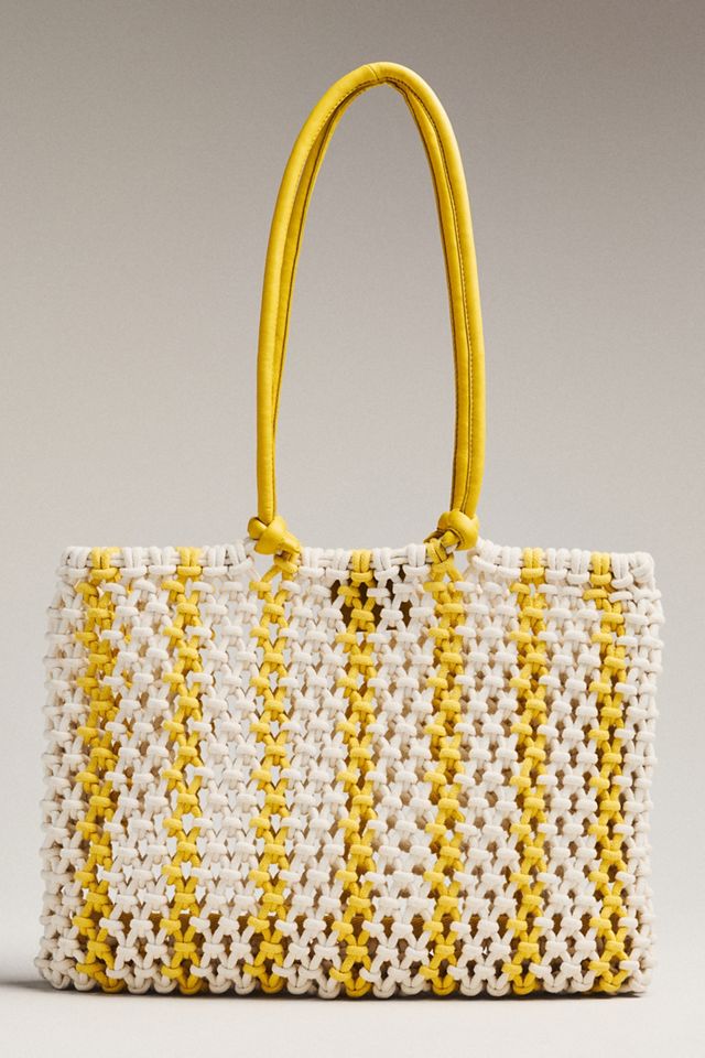 Clare V. Sandy Crochet Tote | Anthropologie