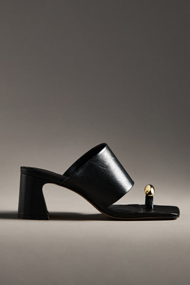 Mules à Talon Bloc et Bague d'Orteil en taille: 36 - By Anthropologie - Modalova
