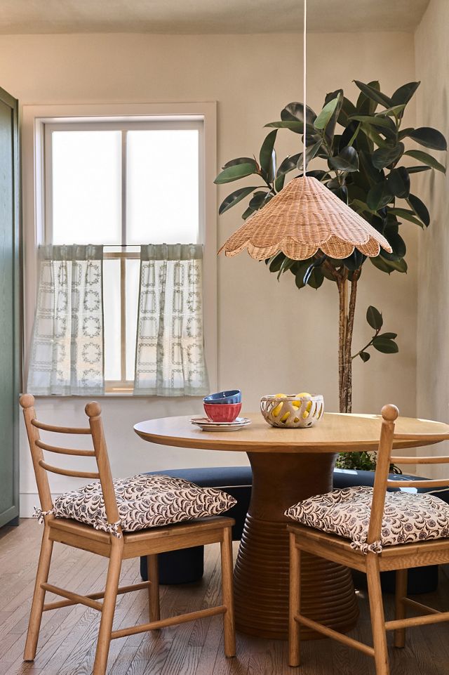 Roma Oak Wood Dining Chair #11