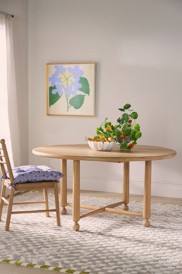 Roma Oak Wood Dining Chair #7
