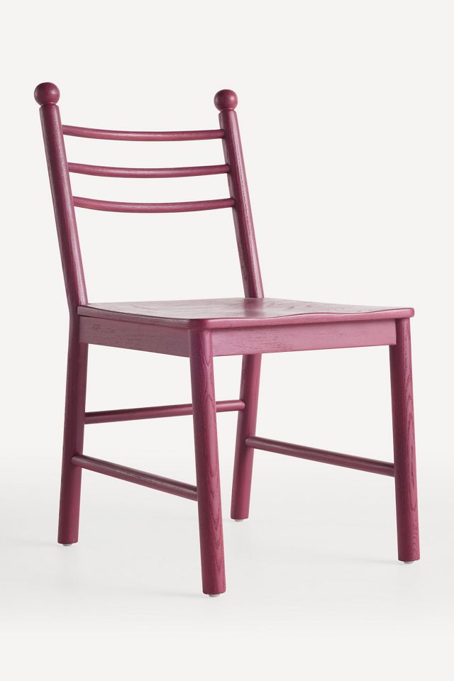 Roma Oak Wood Dining Chair #1