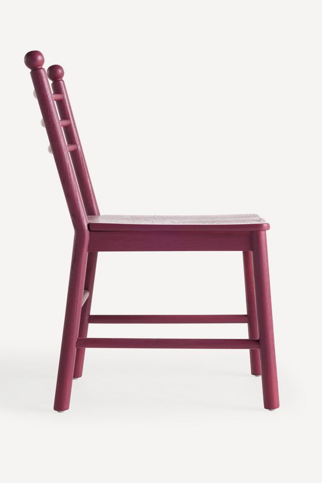 Roma Oak Wood Dining Chair #2