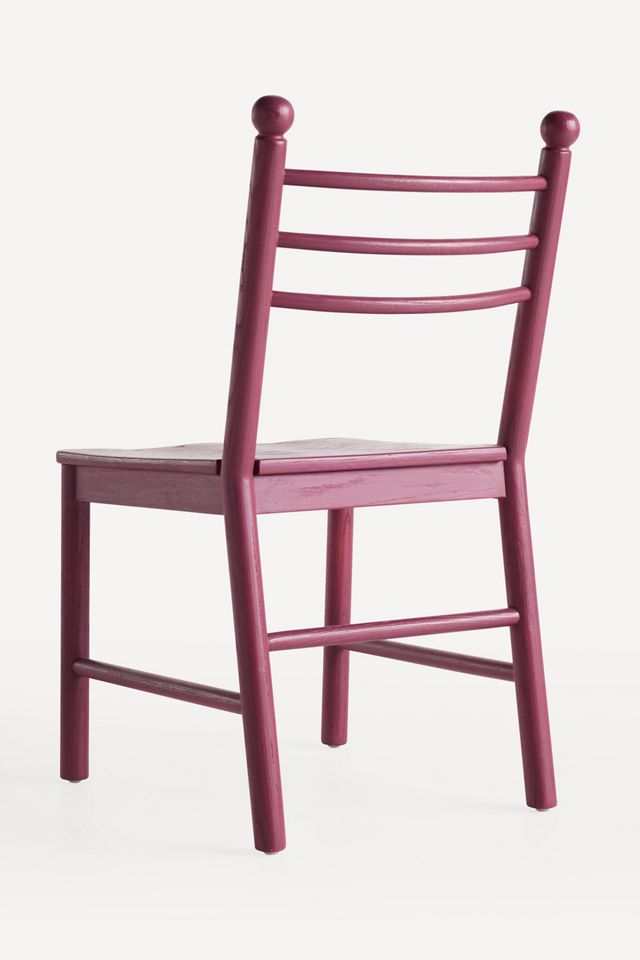 Roma Oak Wood Dining Chair #3