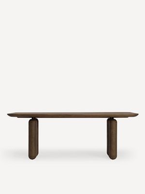 Imperia Rectangular Oak Wood Dining Table
