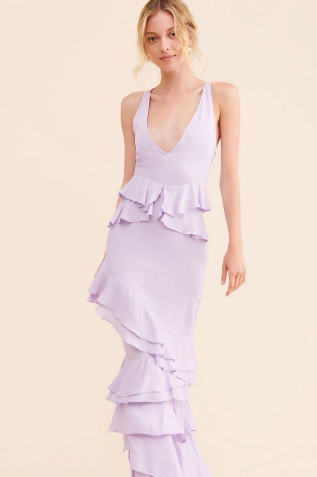 Let Me Be Femme Ruffle Maxi Dress #3